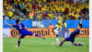 [월드컵] 일본 콜롬비아에 1-4 대패…1무 2패 16강 좌절 