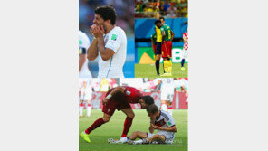 ‘핵이빨’ 수아레스 vs ‘곡괭이’ 알렉스송 vs ‘박치기’ 페페