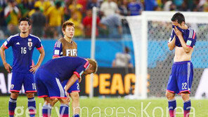 [World Cup Brasil 2014]‘4강 큰소리’ 日, C조 꼴찌 수모