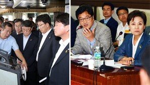 與는 인천으로, 野는 목포로… 갈라진 세월호 國調