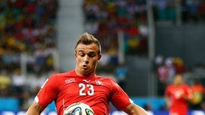 샤키리 해트트릭, 스위스 16강행…“알프스의 메시!”