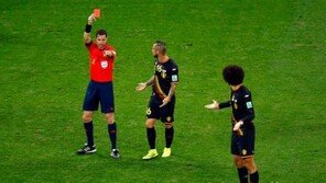 대한민국 벨기에, 드푸르 퇴장…수적 우세 불구 한국 패배, 16강 탈락