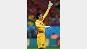 김승규 ‘1경기 7세이브’ 맹활약, “상대 선수들 얼굴만 봐도…”