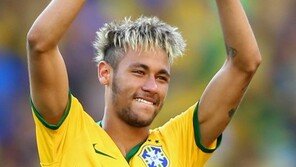 [브라질-칠레]브라질, 네이마르 허벅지 부상…8강전 ‘비상’