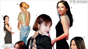 [우먼 동아일보] 우아하고 극적인 그들의 등 노출 전략~ Back Attack!