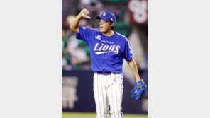 [스타 플러스] 삼성 배영수 ‘폭포수 포크볼’ 두산 타선 무장해제