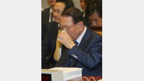 [포토] 김기춘 비서실장 업무보고