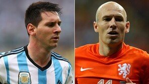 4골 폭풍 메시 vs 유효슈팅 1위 로벤