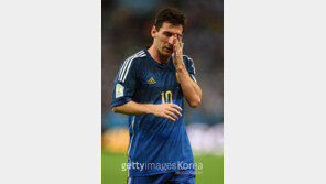 독일 아르헨티나전, 메시 골든볼 수상에도 씁쓸 “패배, 고통스럽다”