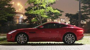 [포토]재규어 F타입 쿠페 ‘돋보이는 날렵한 라인’