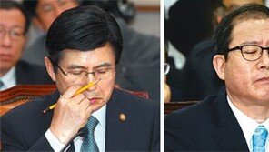 새누리, 황교안 교체론 힘 실어… 김진태-이성한도 영향권