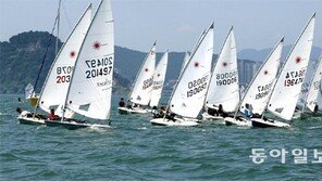 [포토에세이]“바람아 불어라” 요트의 질주