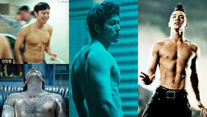 [우먼 동아일보] 남자 스타 7인의 근육 보고서