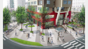 신촌대로변 횡단보도 앞 코너자리의 최강입지! ‘신촌자이엘라 상가’