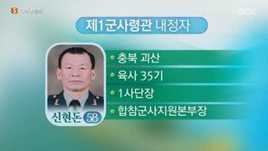 신현돈 1군 사령관 전역, 위수 지역 무단이탈에 품행 훼손 혐의