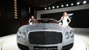 [포토]벤틀리 플라잉스퍼 V8 상륙 “가격이 2억5000만원 부터”