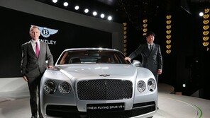 [포토]벤틀리 플라잉스퍼 V8 “2억5000만 원대부터 시작”