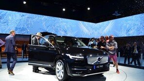 [2014 파리모터쇼]12년 만의 신차 ‘올 뉴 XC90’ 실제 모습은 철저한 미래형 