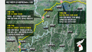 북한軍 20명, MDL 북쪽 50m까지 접근