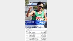 [2014 경주국제마라톤]서른에 입문 늦깎이 “아들 위해 뛰었다”