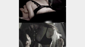 한소아 뮤비 출연, 브래지어 끈 풀고 가슴 부각… 볼륨감 으뜸!