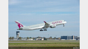 카타르 항공, 세계 첫 ‘A350 XWB’ 시범비행