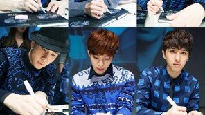 빅스, ‘화보’같은 팬사인회 포착사진 ‘눈길’