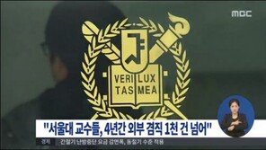 서울대 교수들 겸직 논란…“문제없다” VS “규제 필요”