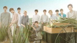 EXO(엑소), 미국서 네이처리퍼블릭 CF 촬영