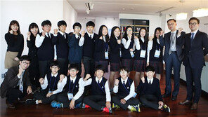 한미약품 직업체험 중학생 “신약 연구원 될래요”