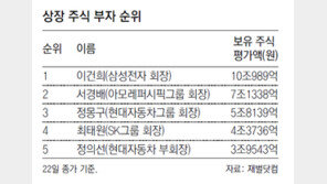 서경배 회장 주식가치 7조… 10월에만 4466억원 껑충
