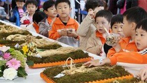 “건강 먹거리 인삼 신기해요”