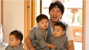 ‘슈퍼맨’ 송일국, 삼둥이와 템플 스테이 체험 “극락에 온 기분” 행복