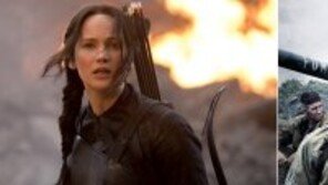 ‘퓨리’·‘헝거게임’…할리우드 대작, 가을시장 노린다