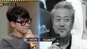 ‘히든싱어’ 이승환 50대 맞아? 김종진 “이승환 3살 차이” 굴욕