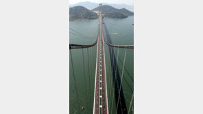 여수∼광양 잇는 이순신대교… “심하게 흔들려” 신고에 통제