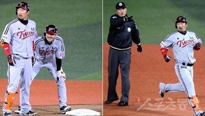 2루에 주자 2명…이병규 선행주자 추월 아웃…LG 웃지못할 해프닝