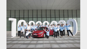 현대차 아반떼, 글로벌 판매 1000만대 돌파