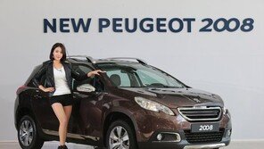 [포토]연비 17.4km/ℓ, 뉴 푸조 2008 “날렵한 디자인”