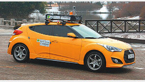 연구소 마당 돌던 무인車… 도로위 달릴 수있게 된다