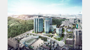 [화제의 분양현장]서리풀공원과 연결된 ‘숲세권 아파트’… 명품 주거단지 탄생