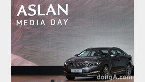 [포토]현대차 아슬란 출시 “당당하고 품격있는 외관”