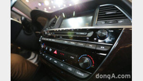 [포토]현대차 아슬란 내부 공개 “깔끔한 디자인에 눈길”