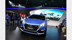 현대차 브라질 전략차종 HB20 R스펙, 상파울루 모터쇼서 공개