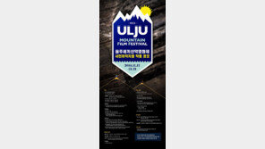 산악영화 사전제작 지원작 공모…울주 세계산악영화제