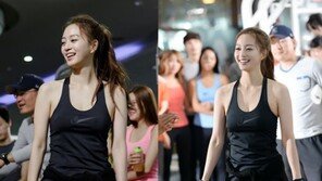 미녀의 탄생 한예슬, 운동복 차림으로 ‘8등신 S라인’ 과시…“비현실적 몸매”