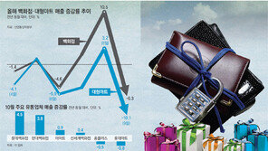 연말 대목 다가오는데… 景氣 언제 풀릴까