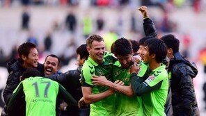 전북, K리그 우승까지 1승 남아… 카이오 결승골