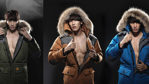 오프로드 김영광, 겨울 광고서 완벽한 다비드 몸매 공개