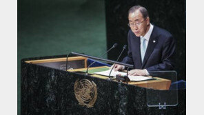 반기문 총장 공식 입장 발표 “대권도전 사실 아니다”